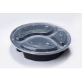 3-Compartment Fast Food Container